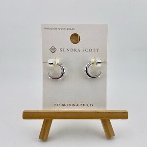 Kendra Scott Silver Hoop Earrings